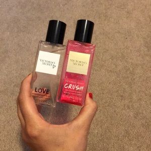 Victoria secret love and crush fragrance